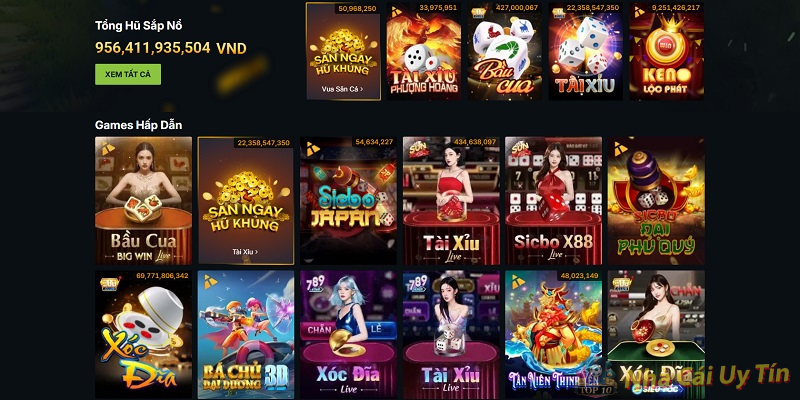 Kho game đa dạng Kho game đa dạng