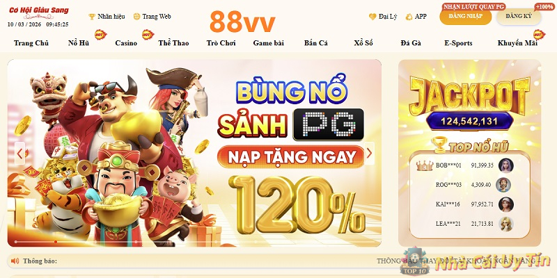 Nhà cái tân binh 88VV có điểm gì đặc biệt? Nhà cái tân binh 88VV có điểm gì đặc biệt?